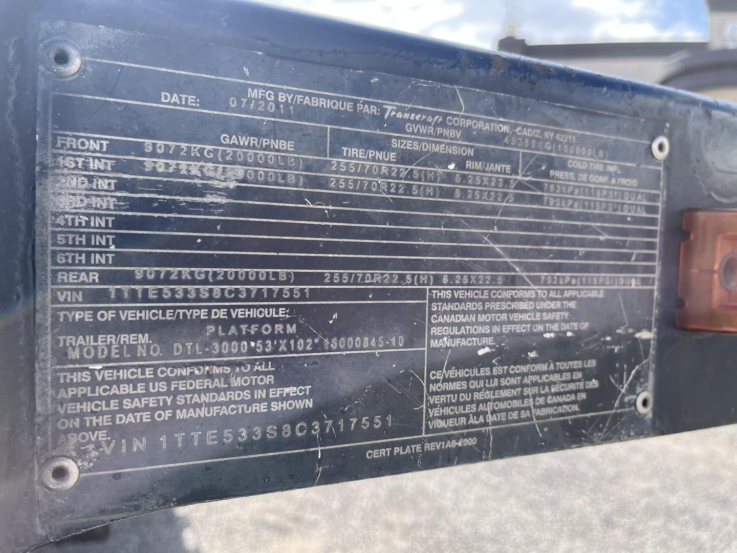 ./imagenes/INVOICE/2019/18090/STEP DECK TRANSCRAFT DTL-3000 (24).JPG